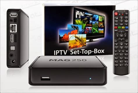 ממיר IPTV MAG250 תומך חבילות מכל העולם בחיבור HD 1080P סטוקסנטר