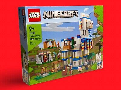 Lego Minecraft The Llama Village Ebay