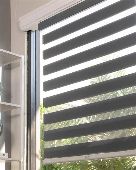 Amazon CHICOLOGY Zebra Blinds Roller Window Shades Blinds For