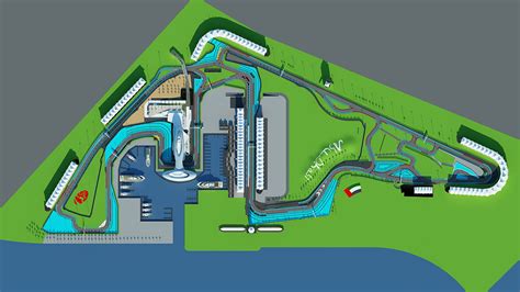 Yas Marina Circuit 3d Model 250 Max Fbx 3ds Obj Free3d