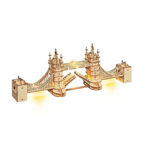 Tower Bridge Led Drewniane Puzzle D Do Sk Adania