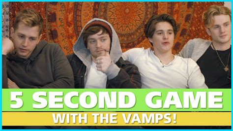 The 5 Second Game With The Vamps Youtube