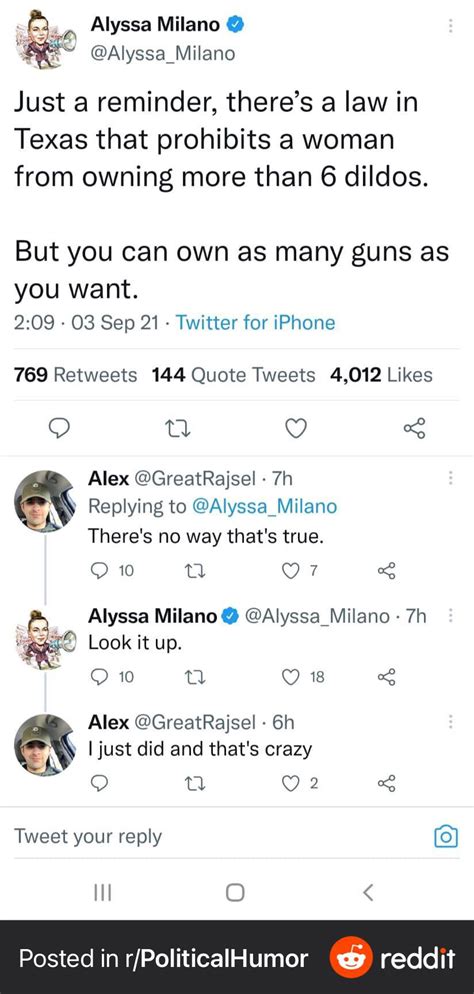 Texans Have A Dildo Limit Why R BadDragon