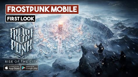 Frostpunk Mobile Gameplay First Look Youtube