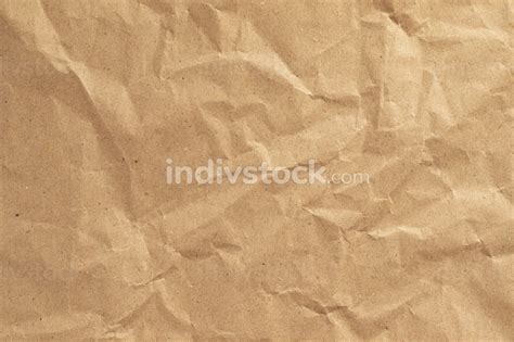 Brown Clumped Paper Texture Background Kraft Paper Horizontal With Of