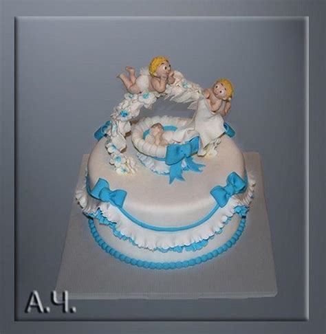 1st communion cake - Decorated Cake by Anna - CakesDecor