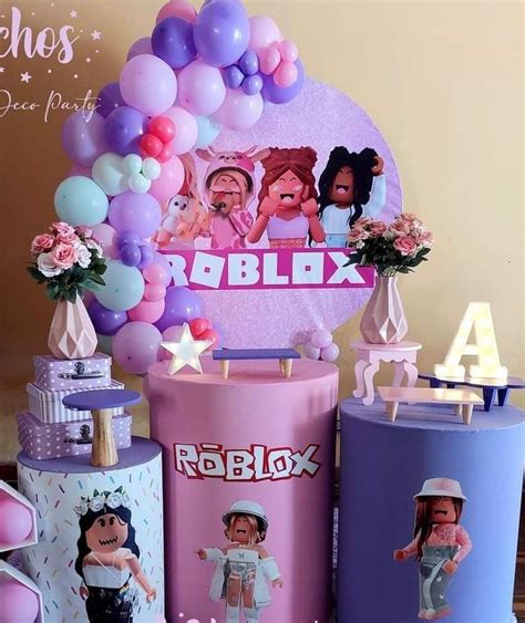 Balloons And Decorations Are On Display At A Birthday Party