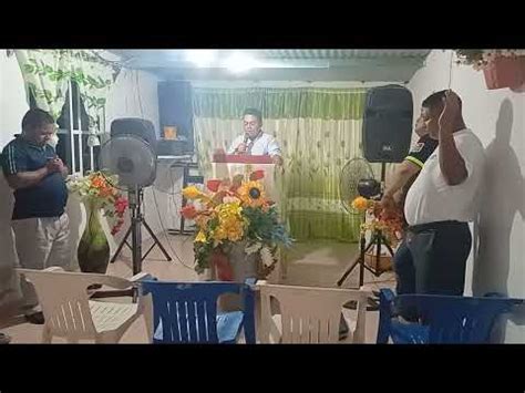 Culto de varones Oración final por el pastor Nelson Córdova Rodríguez