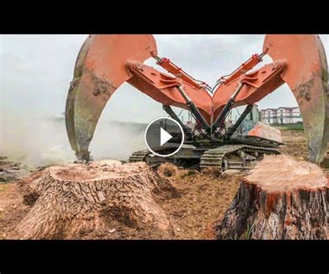 Tractorgallery Net 2021 Extreme Dangerous Big Stump Ripper Machine