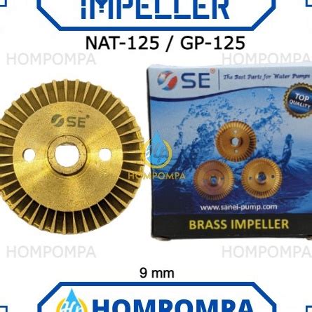 Jual KIPAS IMPELLER KUNINGAN NATIONAL GP125 NASIONAL PANASONIC SANYO