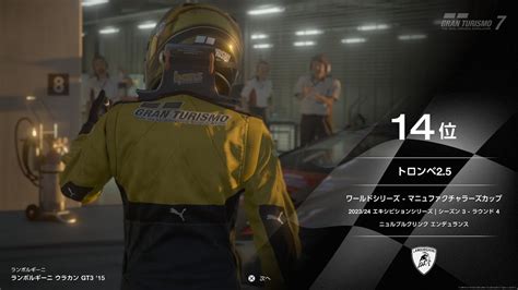 Gran Turismo 7Manufacturers Cup2023 24 World Exhibition Series Season