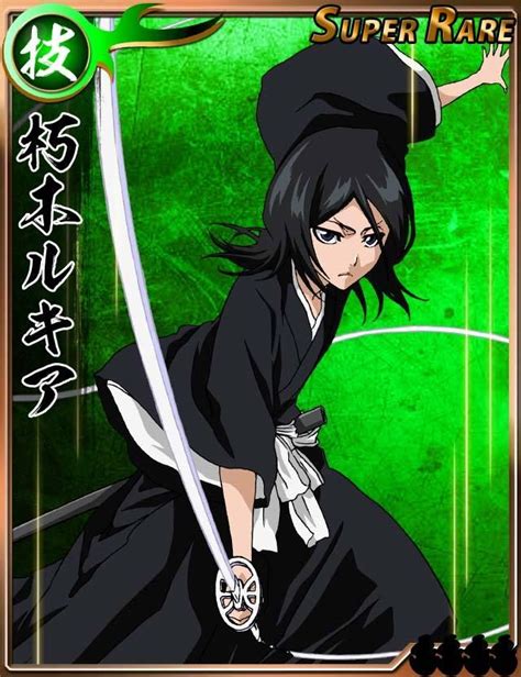 Bleach Gree Cards Bleach Anime Bleach Characters Bleach Rukia