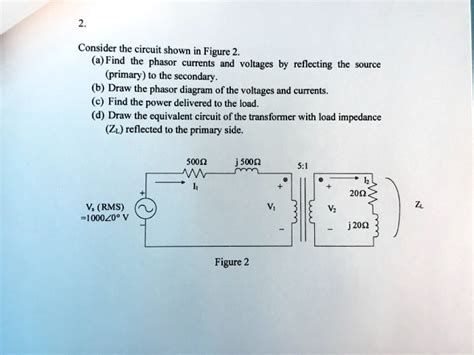 Solved Consider The Circuit Shown In Figure 2 A Find The Phasor Currents And Voltages By