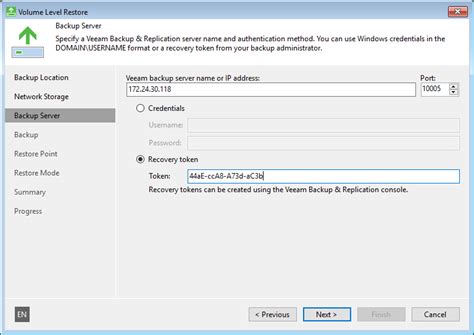 Backup Server Settings Veeam Agent For Microsoft Windows Guide