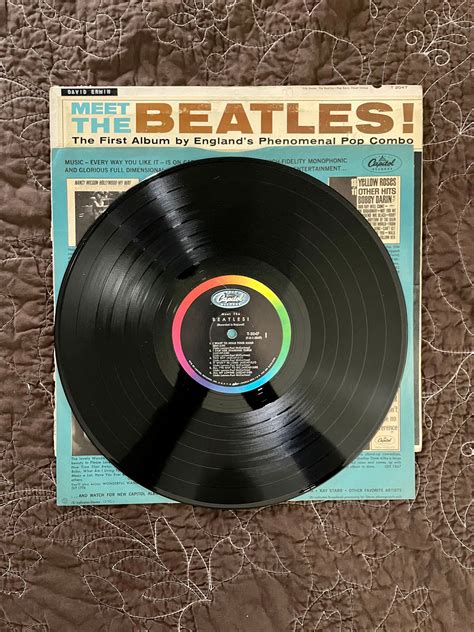 The Beatles, meet the Beatles, Vintage Vinyl Rock Album on Capitol ...