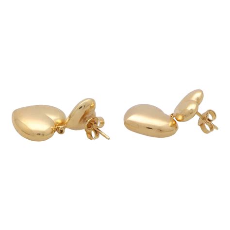 Vintage Retro Double Heart Earrings At Susannah Lovis Jewellers