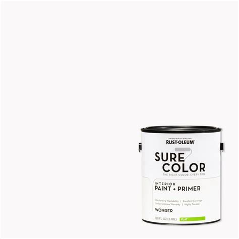 Rust Oleum Sure Color Wonder Interior Paint Primer Flat Finish 2 Pack