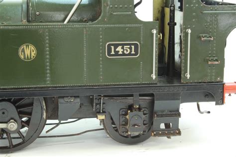 5 Inch Gauge Gwr 14xx 0 4 2t Stock Code 8052