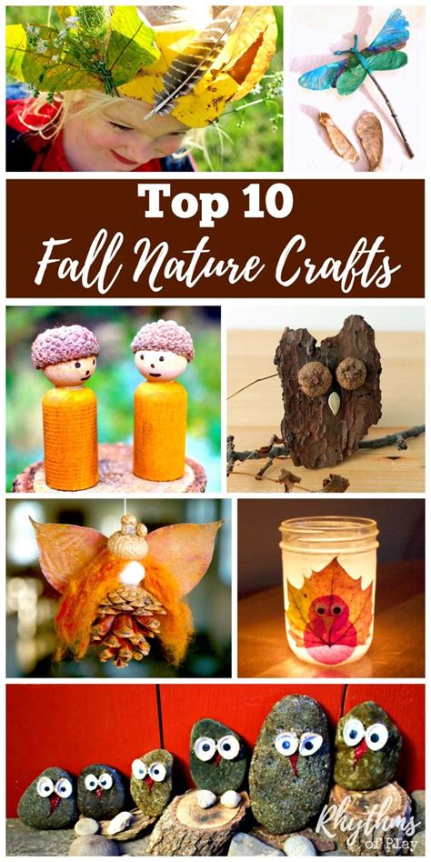 Best Fall Nature Crafts for Kids and Adults | Nature crafts, Fall ...