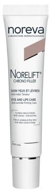 Noreva Norelift Chrono Filler Soin Tenseur Anti Rides Yeux Lèvres 15 ml