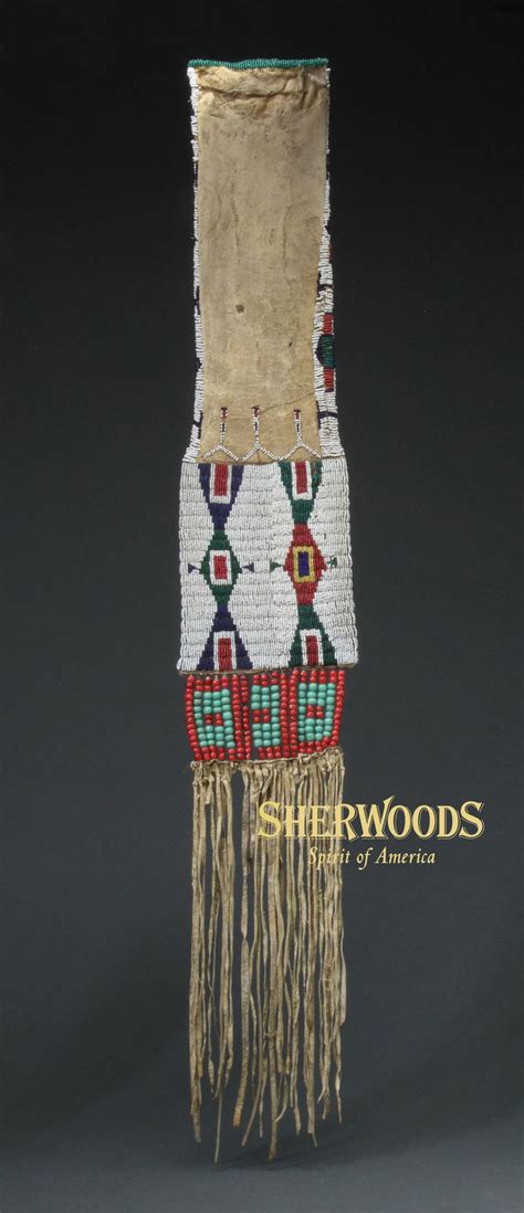 Plains And Plateau Indian Beadwork By Cheyenne Arapaho Apache Sioux