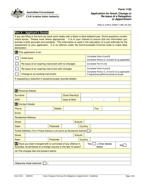 Fillable Online Casa Govcms Gov Head Of Flight Operations Or Chief