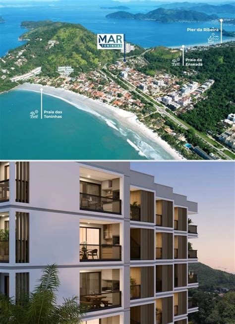 Apartamento Para Venda Ubatuba Sp Bairro Toninhas Rea Total M