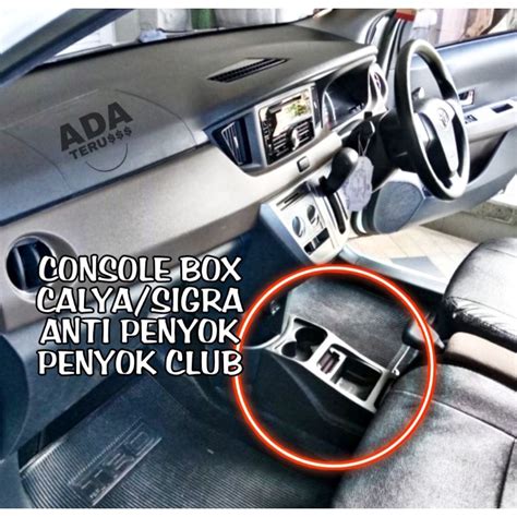 Jual Console Box Mobil Toyota Calya Daihatsu Sigra Rigid Mudah Dipasang