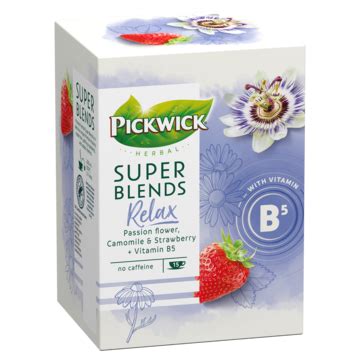 Pickwick Herbal Super Blends Relax Kruidenthee 15 Stuks Bestellen