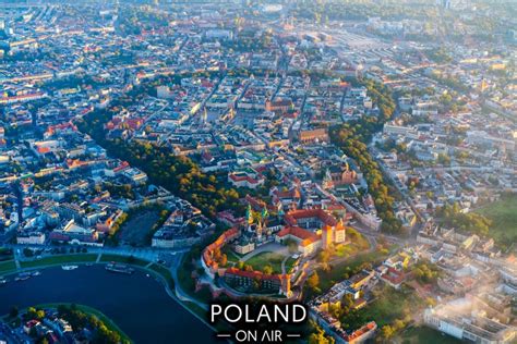 Kraków s Old Town as seen from above r europe