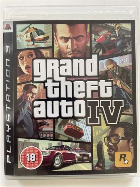 Grand Theft Auto Iv Gta Playstation Manuel Et Carte