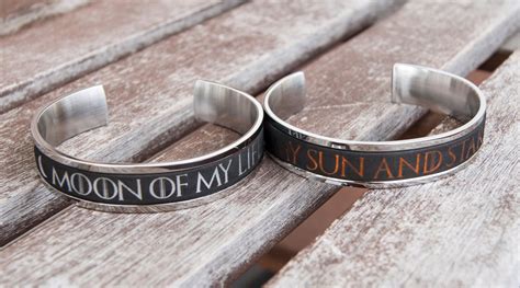 Game of Thrones Gifts Game of Thrones Jewelry Gift for Couples | Etsy