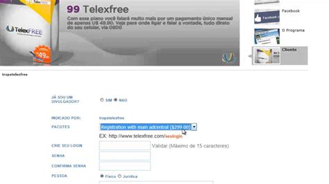 Como Se Cadastrar Na Empresa TelexFree YouTube