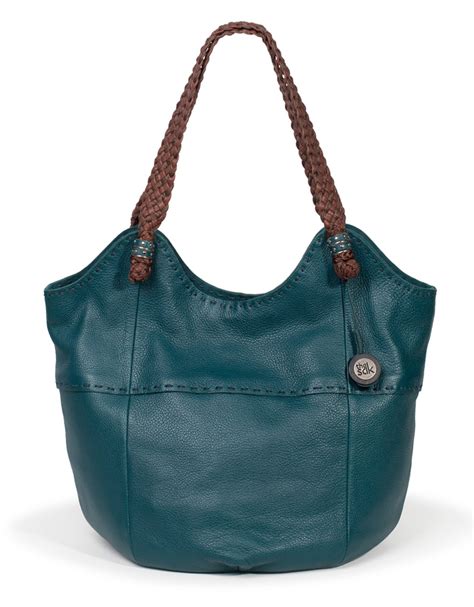 The sak The Sak Indio Leather Tote Bag in Green | Lyst