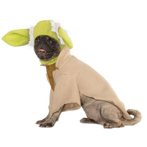 Star Wars Yoda Dog Costume by Rubies | BaxterBoo