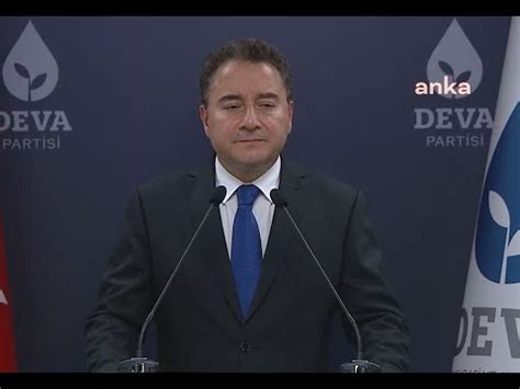 Canli Deva Partisi Genel Ba Kan Ali Babacan Dan Erdo An A A R