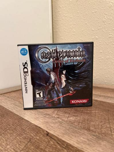 Castlevania Order Of Ecclesia Item Box And Manual Nintendo Ds