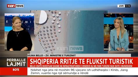 Klan News Shqip Ria Rritje T Fluksit Turistik N Studio Zv