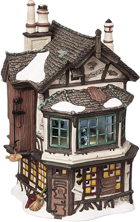 Department 56 Dickens Village Ebenezer Scrooge S House Lit House Department 56 Building