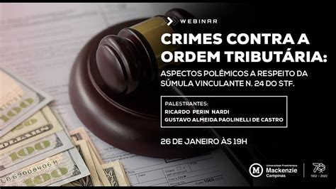 Crimes Contra A Ordem Tribut Ria Aspectos Pol Micos A Respeito Da