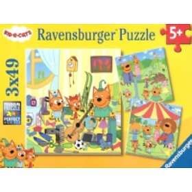 Ravensburger Pussel Cat O Fag 3x49 Bitar Hitta bästa pris på Prisjakt