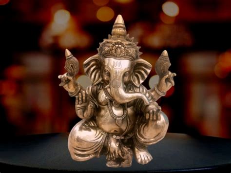 Brass Lord Ganesh Statue at Best Price in Coimbatore | Vgo Cart