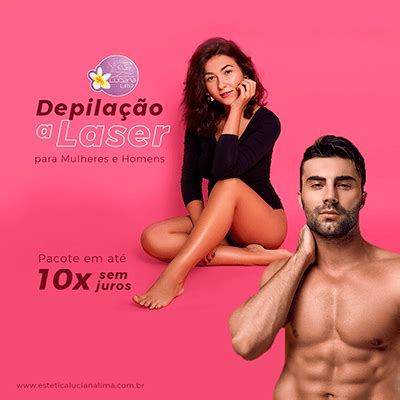 Depilação a Laser Masculina e Feminina Luciana Lima Saúde e Estética