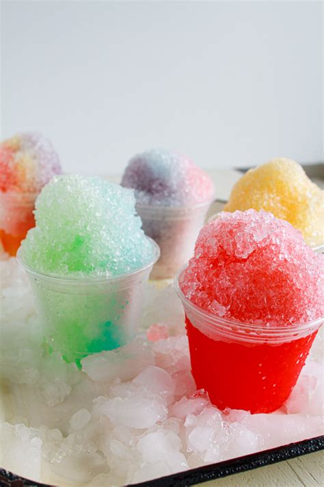 Homemade Sno Cone Syrup Recipe By My Name Is Snickerdoodle