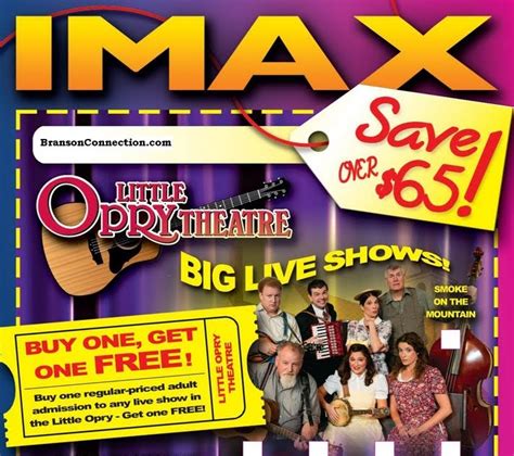 Branson Show News: Branson IMAX Entertainment Complex Discounts!