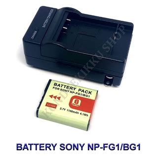 NP BG1 NP FG1 NPBG1 BG1 Battery And Charger For Sony Cybershot