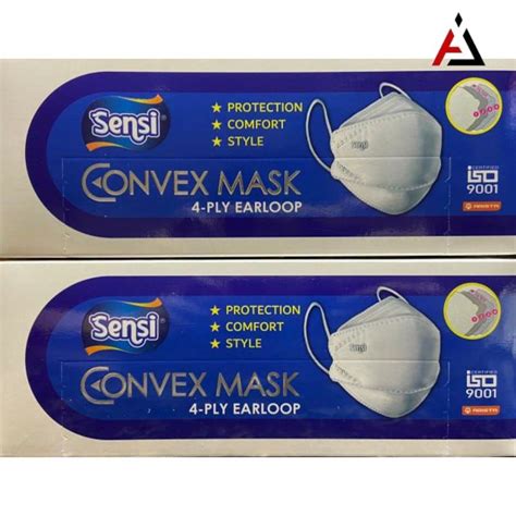 Jual Masker Sensi Convex Ply Per Box Isi Pcs Sensi Convex Mask