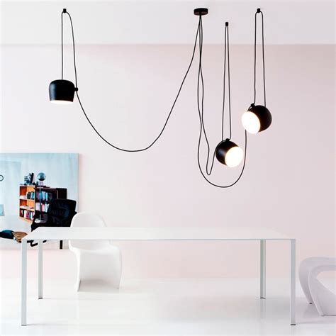 Moderne Dreifach Pendelleuchte Blus E Flos Aim Inspiration