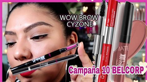 Haul BELCORP C10 WOW BROW Cyzone Studio Look Delineador En Gel