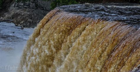 Root Beer Falls Beautiful Waterfalls Tahquamenon Falls Natural Scenery